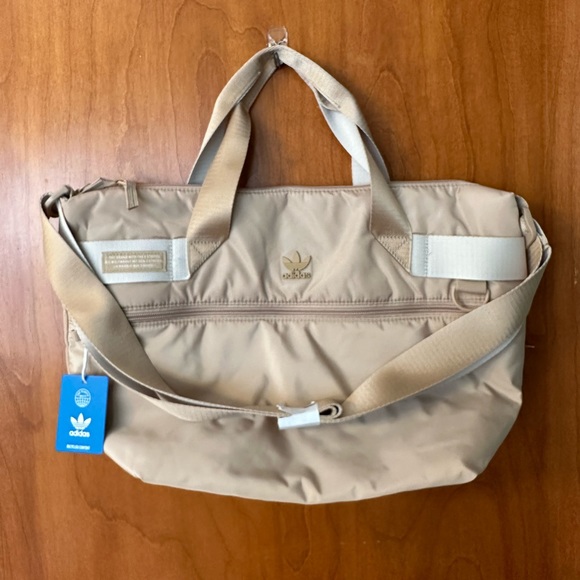 Adidas Originals Puffer Tote in Magic Beige - Picture 5 of 9